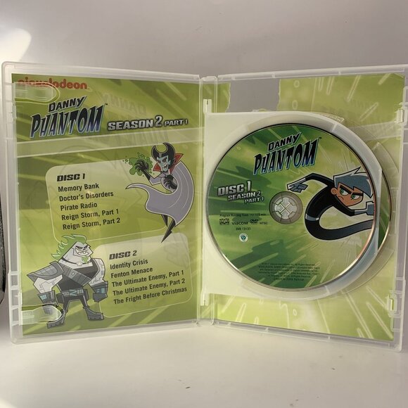 Nickelodeon Danny Phantom Season 2 Part 1 DVD Set  2-Disc Collection - Picture 3 of 4